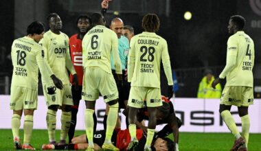les notes de joueurs monégasques après la lourde défaite à Rennes