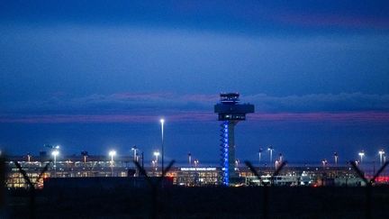 L'aéroport Willy-Brandt de Berlin-Brandebourg (Allemagne), le 21 octobre 2025. (CHRISTOPHE GATEAU / DPA / AFP)