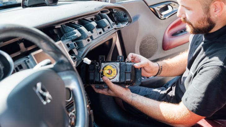 Remplacement d’airbag sur une Citroen DS3