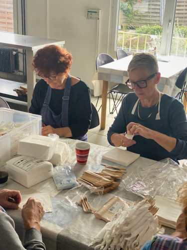 Préparation repas Abribus