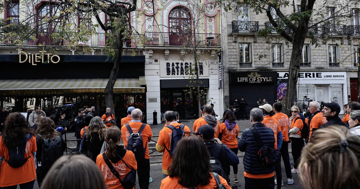 une «course pour la liberté» sillonne les lieux des attentats à Paris