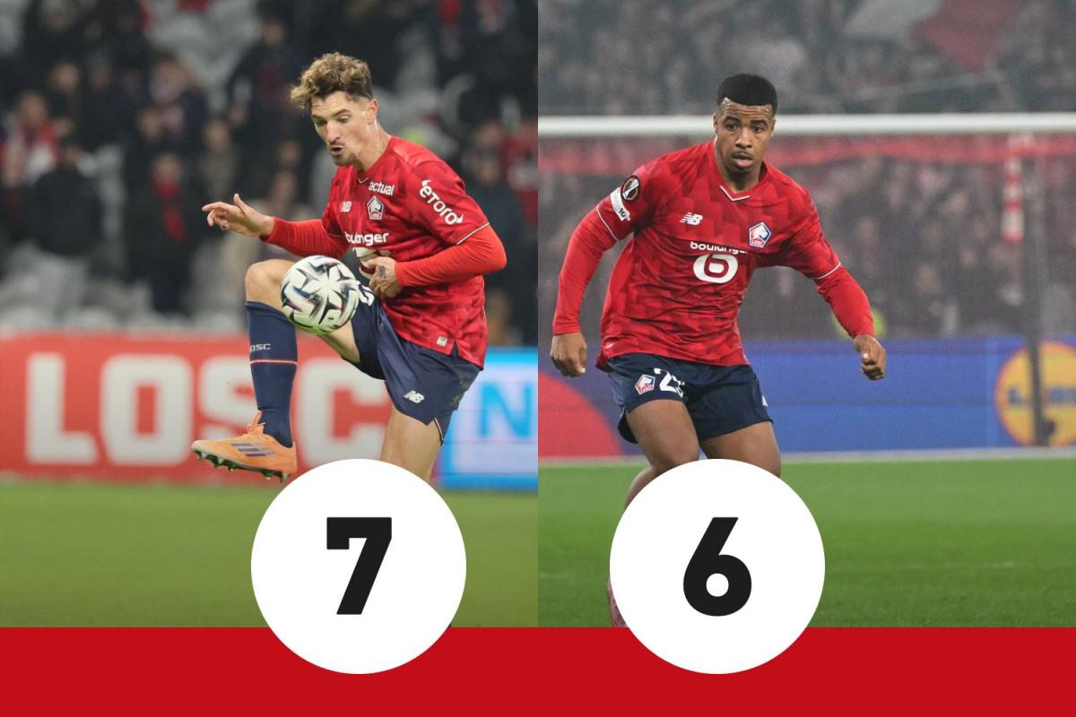 Les notes de Lille-Dinamo Zagreb : Meunier rayonne, Igamane essentiel