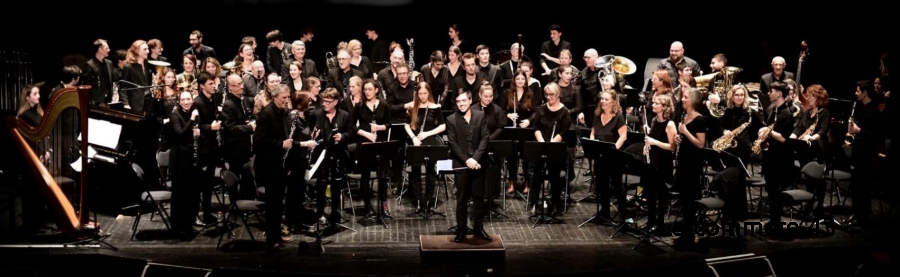 L'orchestre Massenet de Saint-Etienne et l'OrcHesTTre Tain Tournon à Beauzac le 15 novembre