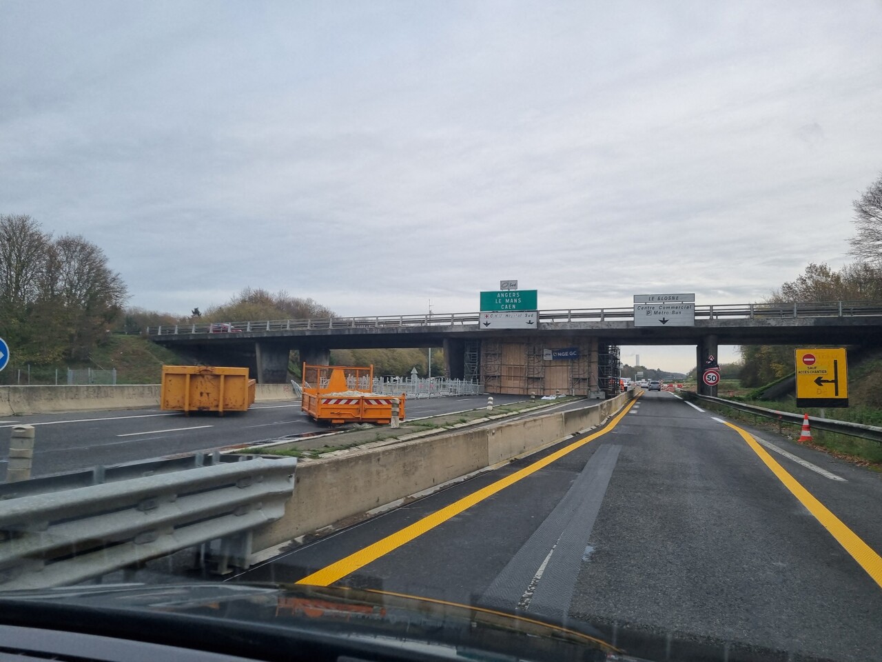 Malgré une circulation étonnamment fluide sur la rocade de Rennes, la Dir Ouest reste "vigilante"