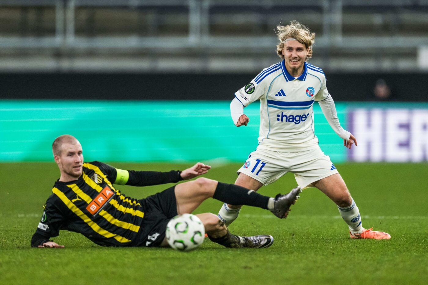 Le capitaine de Häcken a trouvé « certains joueurs de Strasbourg assez médiocres » - C4 - J3 - Häcken-Strasbourg (1-2)