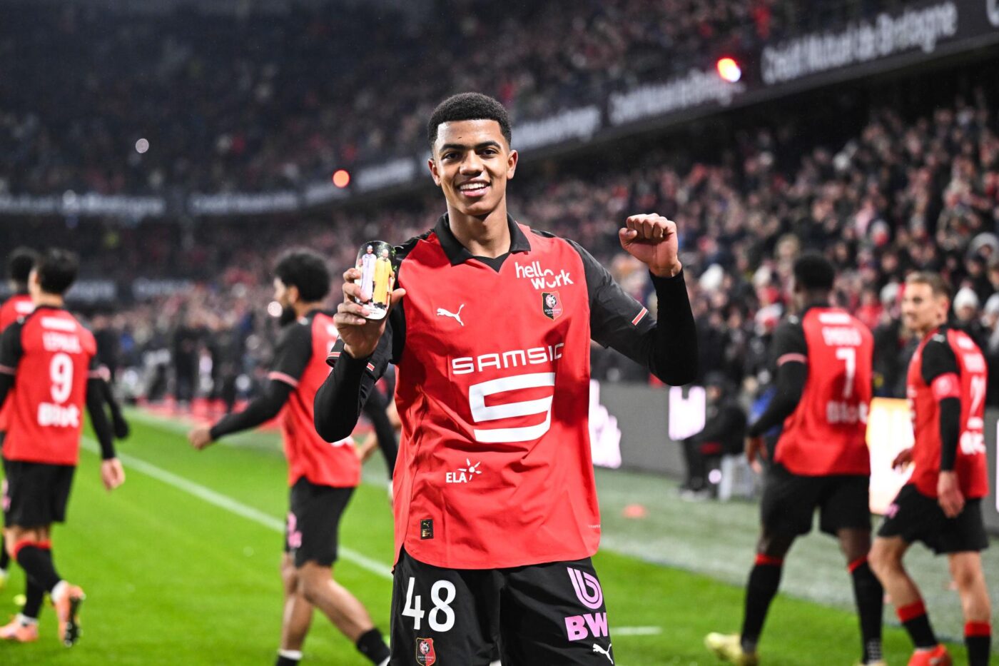 « Je ne sais pas où est sa limite  » : la révélation Abdelhamid Aït Boudlal à Rennes - Ligue 1 - J13 - Rennes-Monaco (4-1)