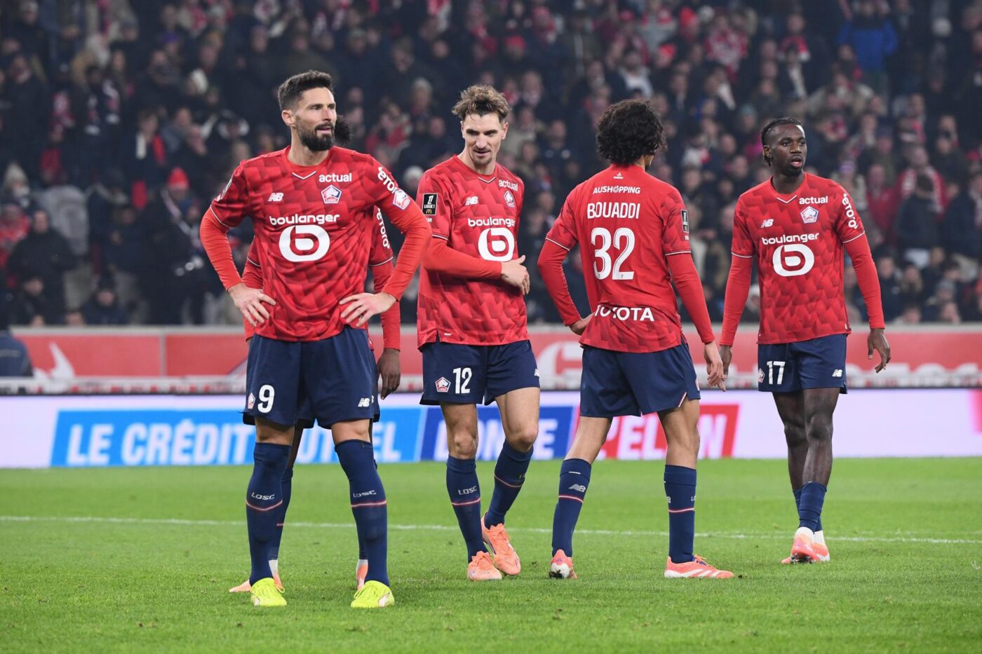 Lille trop fort pour le Paris FC, Olivier Giroud double buteur - L1 - J13 - Lille-Paris FC (4-2)