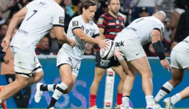 La chasse au temps de jeu pour le demi de mêlée Clovis Le Bail avec le RCT