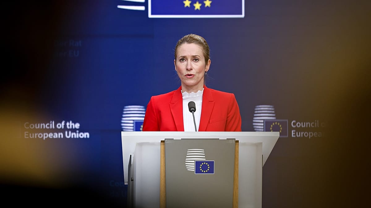 L'accord de paix devrait limiter l'armée russe plutôt que celle de l'Ukraine, selon Kaja Kallas