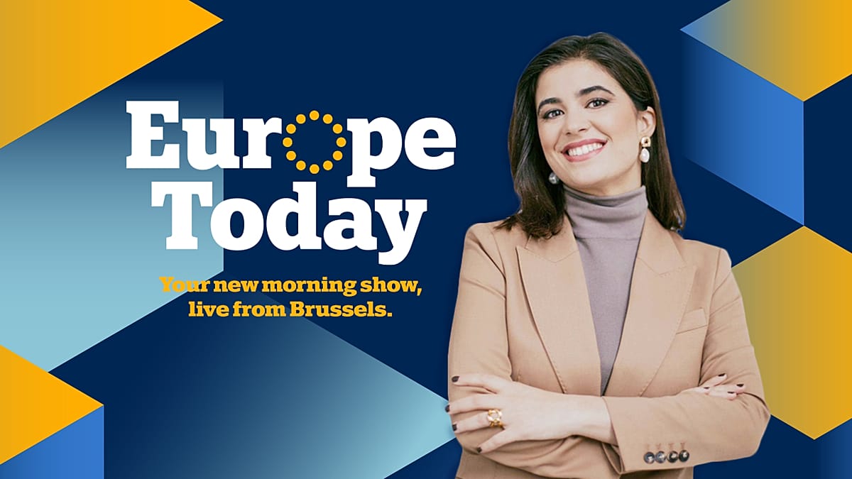 Rencontre avec Maria Tadeo, coprésentatrice de la nouvelle émission matinale d'Euronews, Europe Today