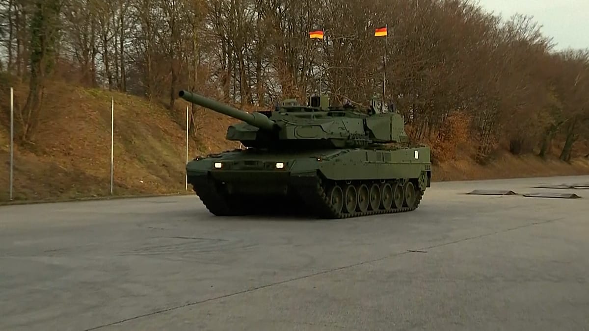 Vidéo. L'Allemagne présente son char Leopard 2A8 nouvellement développé