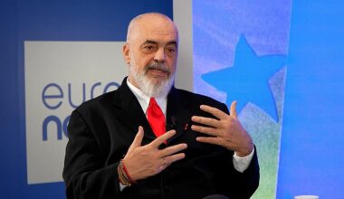 "La criminalité est partout" : le Premier ministre Rama défend l'Albanie auprès de l'UE