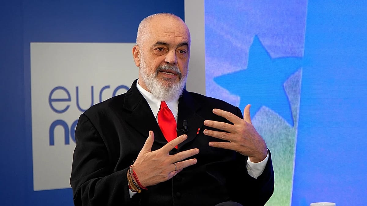 "La criminalité est partout" : le Premier ministre Rama défend l'Albanie auprès de l'UE