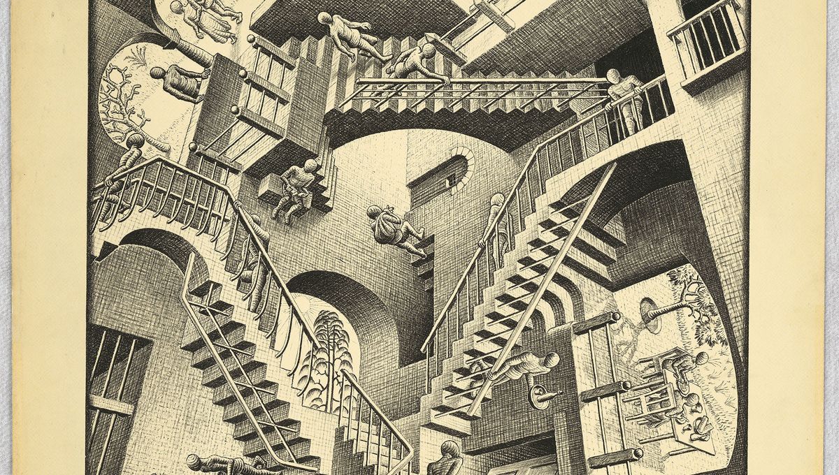 M.C. Escher ou la cage d’escalier