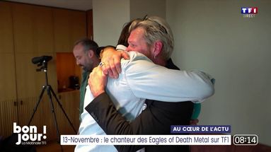 13-Novembre : le chanteur des Eagles of Death Metal sur TF1