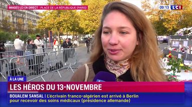 13-novembre : premiers hommages à République