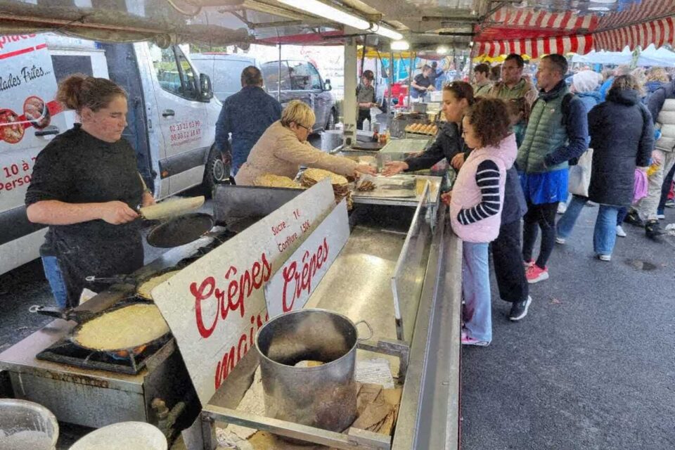 Courir, 9a creuse ! Une bonne crêpe, de ce temps-là, ça réchauffe !