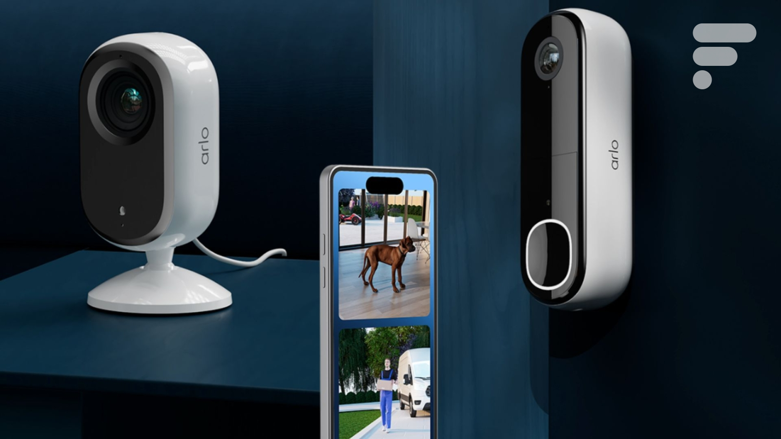 Amazon brade à moins de 90 € ce kit Arlo avec sonnette + caméra 2K