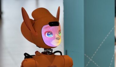 L'Aéroport de Lyon expérimente un nouveau robot social