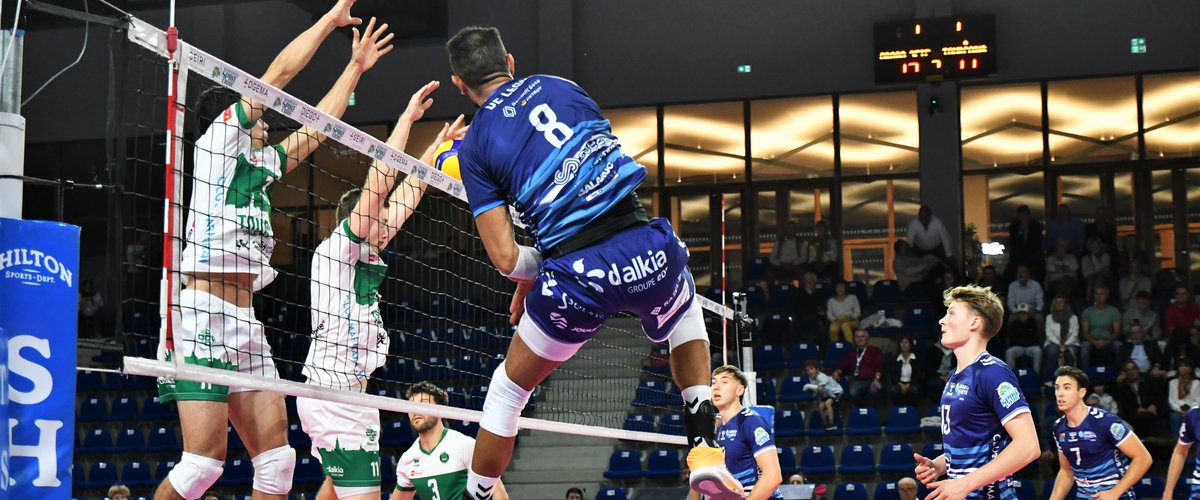 Volley-ball : l’Arago de Sète n’a pas tenu la distance face à Tourcoing