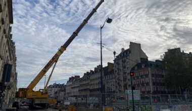 Rennes. Des curieux viennent voir les travaux du parking de la Vilaine