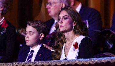 Gouvernement: Royaume-Uni: le prince George à une soirée de commémoration