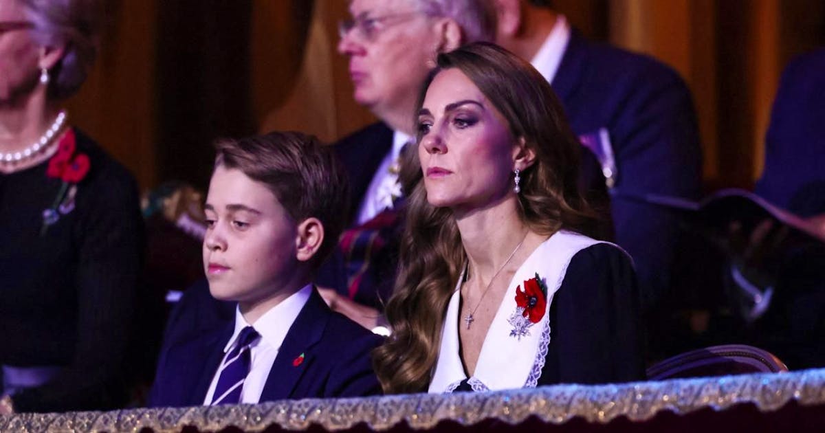 Gouvernement: Royaume-Uni: le prince George à une soirée de commémoration