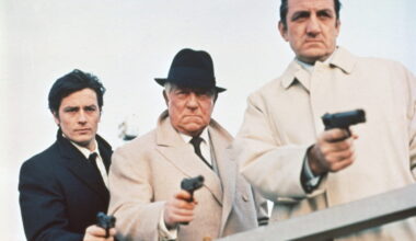 une brouille entre Jean Gabin et Alain Delon après le tournage, Lino Ventura obligé d'intervenir