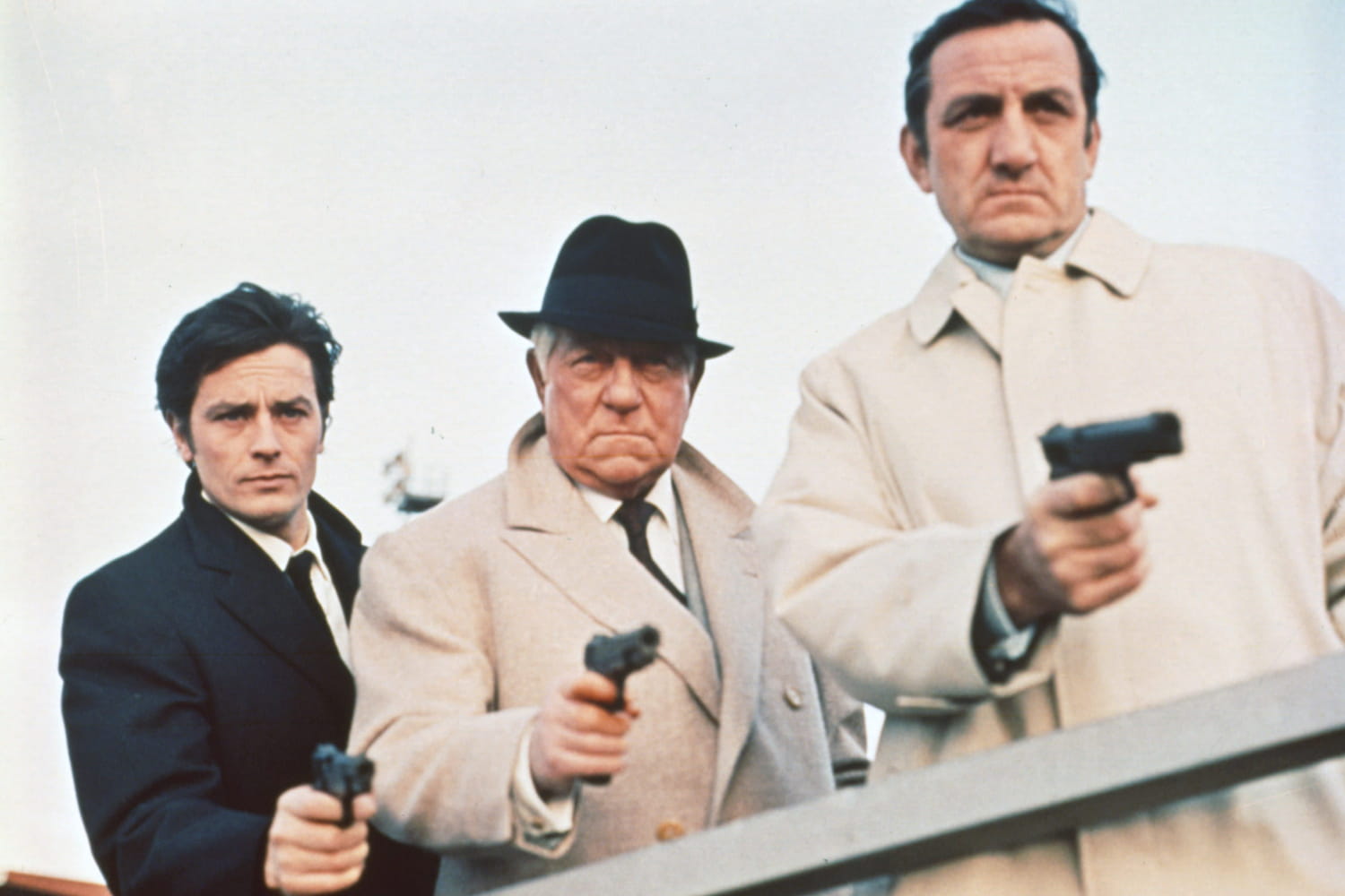 une brouille entre Jean Gabin et Alain Delon après le tournage, Lino Ventura obligé d'intervenir