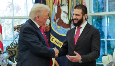 À la Maison Blanche, la visite du président syrien Ahmad al-Chareh n’a pas eu le protocole habituel