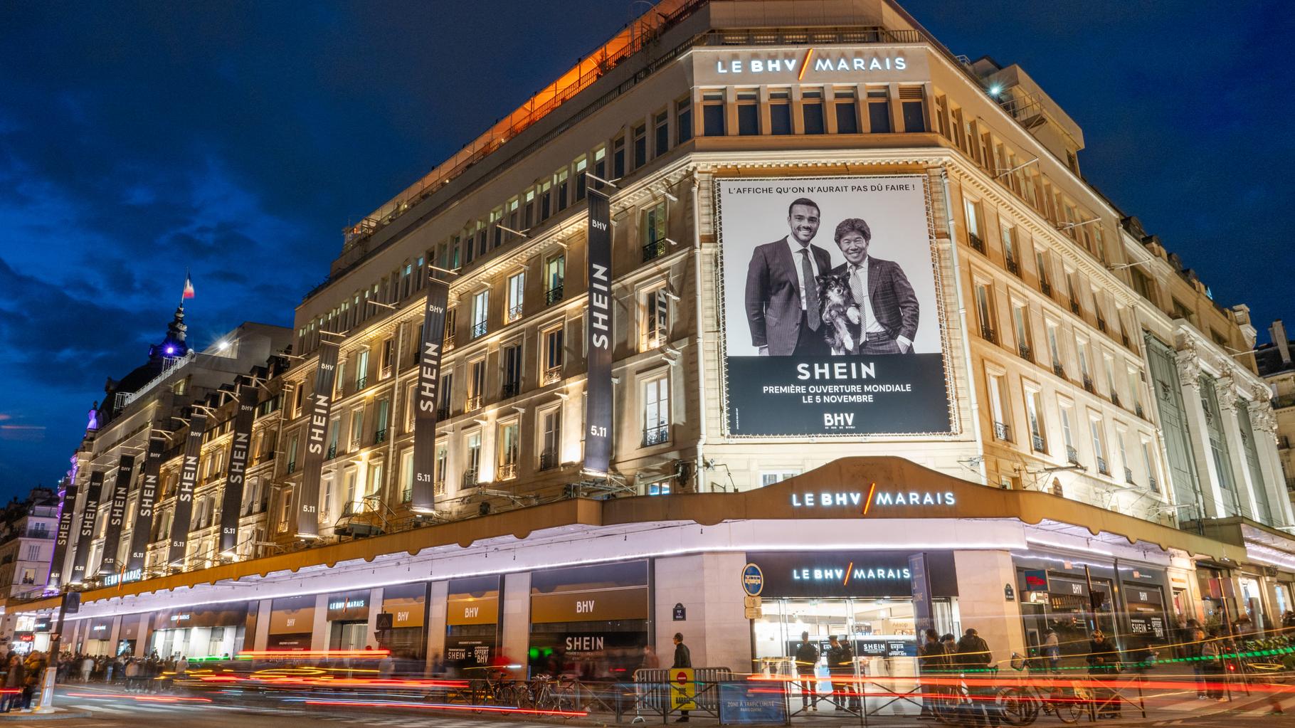 Le BHV enchaîne les déboires avec le départ de ces très grandes marques, sur fond de scandale Shein