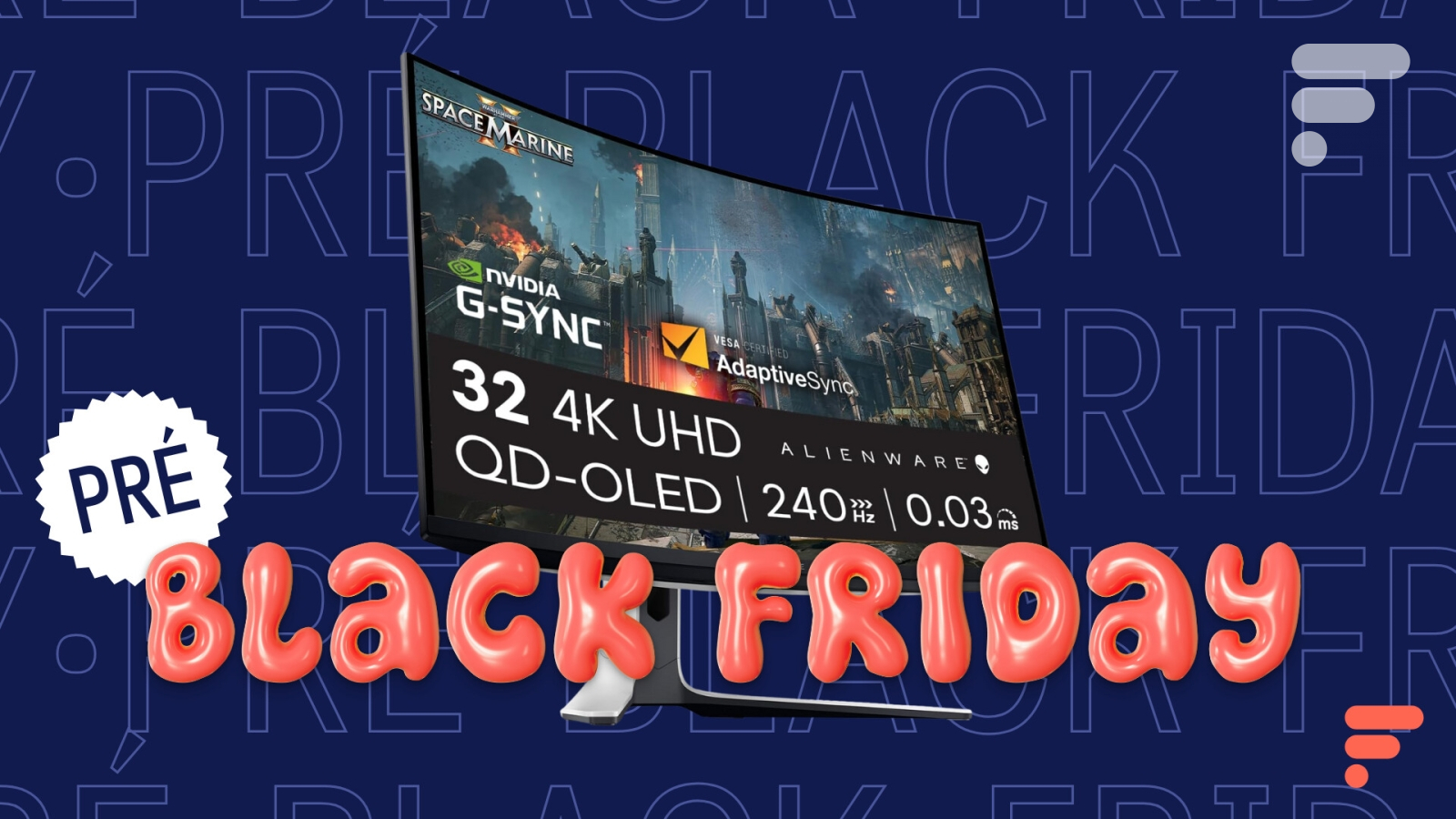 Amazon retire 35 % à cet excellent moniteur Alienware incurvé QD-OLED (240 Hz, Dolby Vision, 0,03 ms) lors du pré-Black Friday — Frandroid