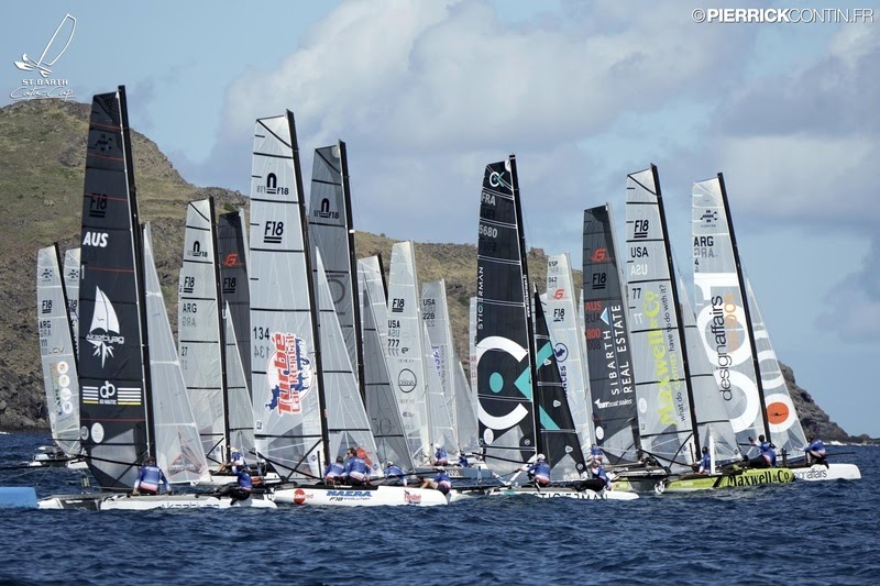 Ils viennent d’Australie, d’Europe et des Amériques, du 19 au 23 novembre, les F18 ont rendez-vous sur la Saint Barth Cata Cup