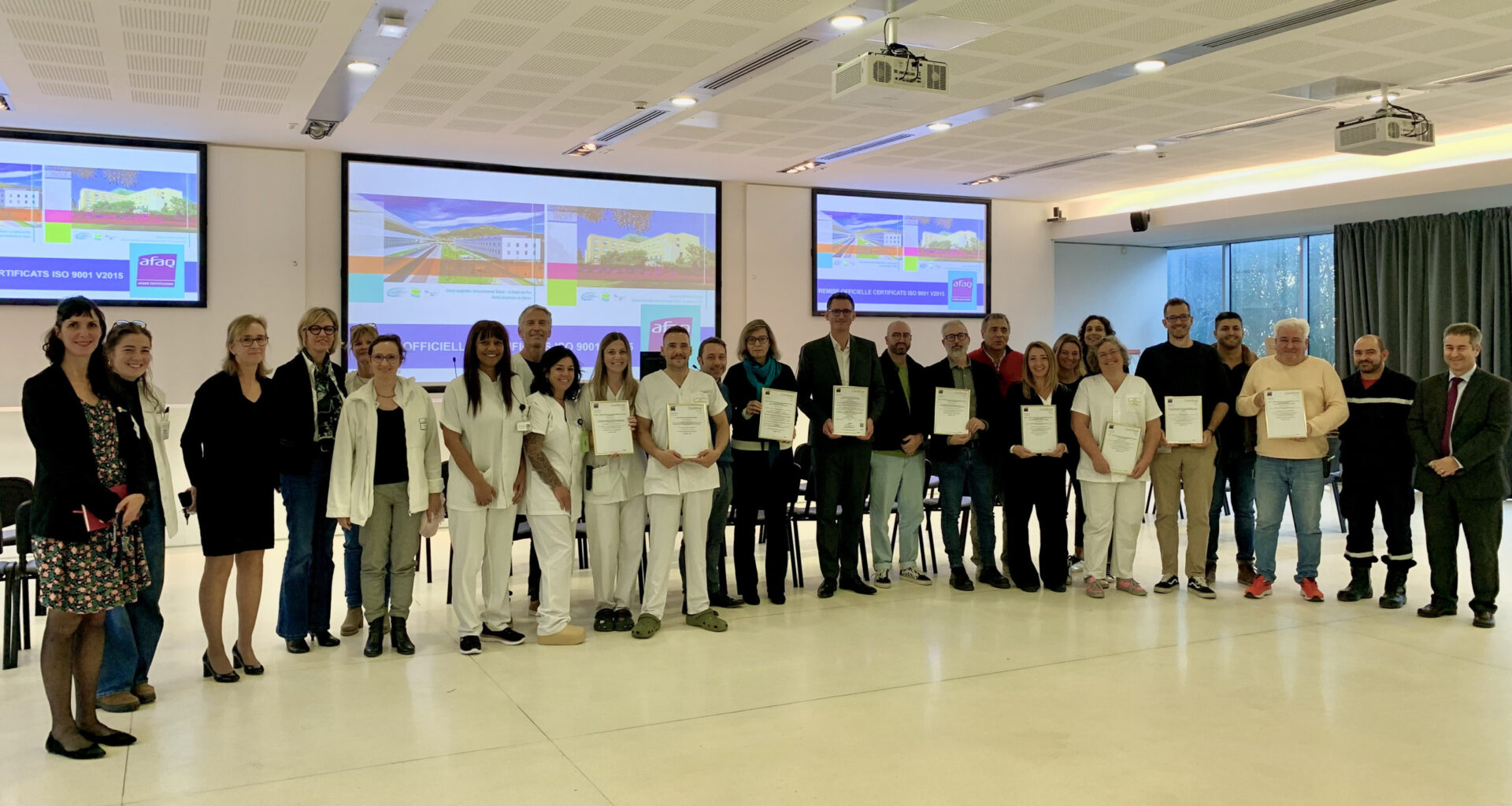 © D. R. - La remise des certifications le 12 novembre.