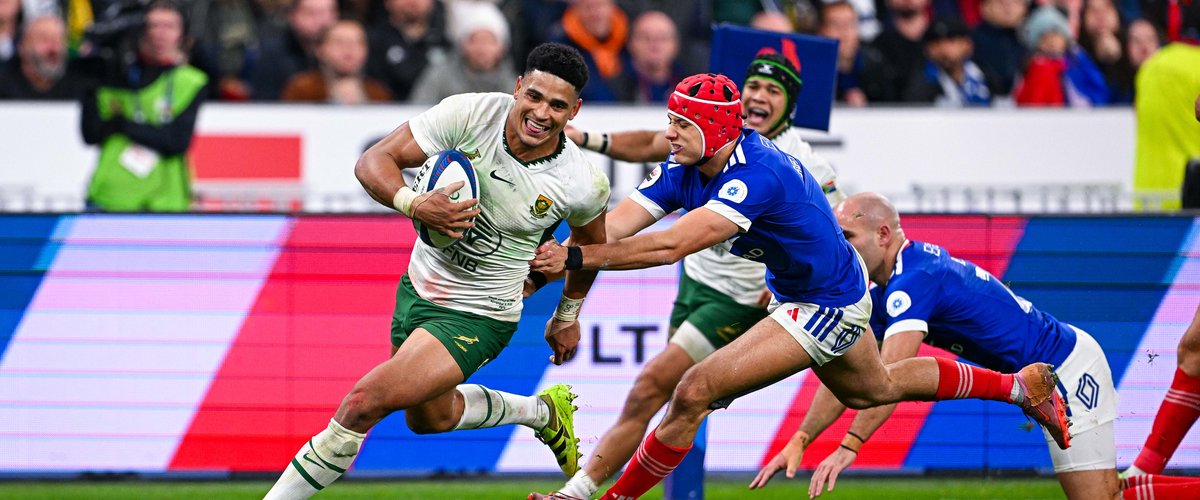 Tournée d'automne - Pourquoi le Sud-Africain Sacha Feinberg-Mngomezulu n'est-il pas nommé dans la catégorie révélation de l'année World Rugby ?