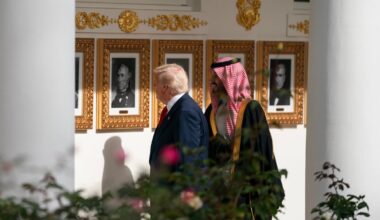 C’est sa première visite aux USA depuis la mort du journaliste Jamal Khashoggi : Trump déroule le tapis rouge au prince saoudien sur fond de vente d’avions de chasse américains F-35