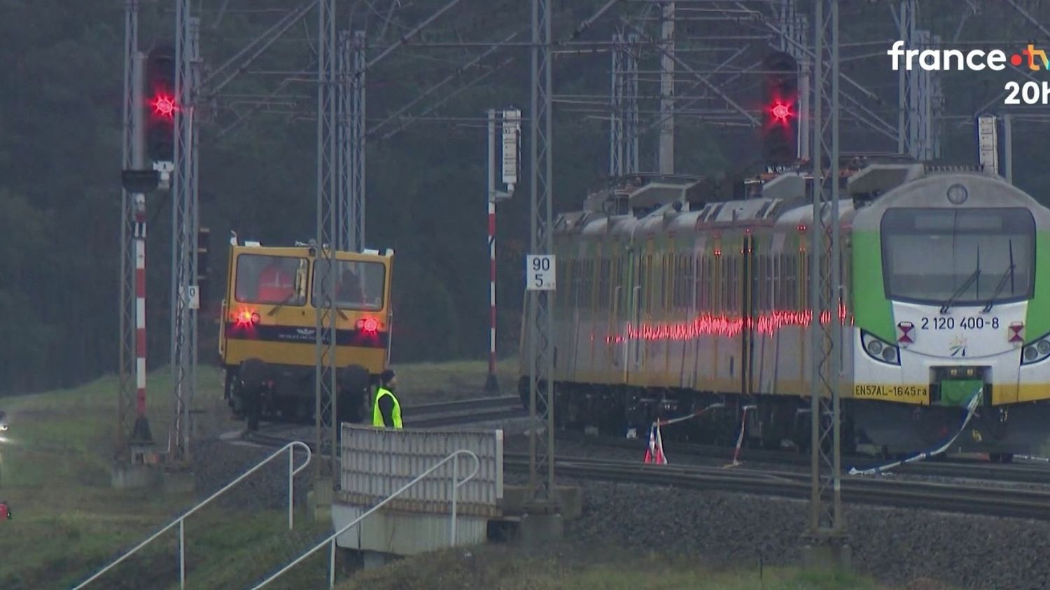 la Russie derrière le sabotage d'une voie ferrée ?