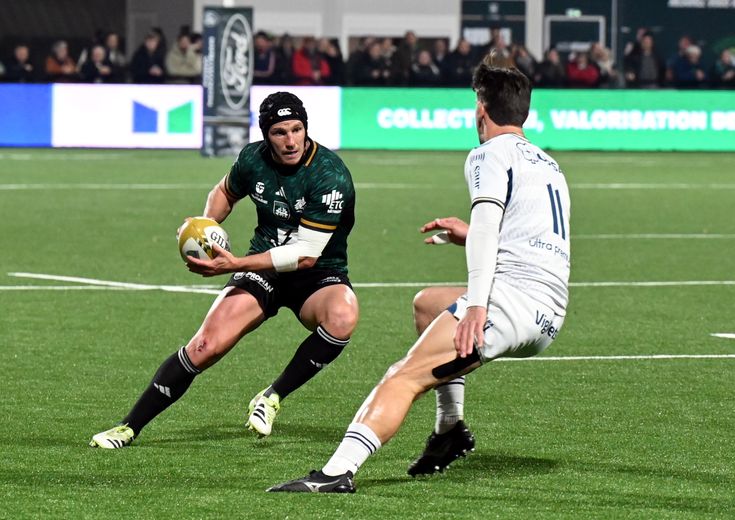 Maxime Mathy, centre de l’US Montauban, a rendu hommage au demi de mêlée star.