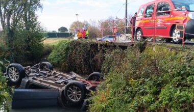 INFO LA DÉPÊCHE. Piégé dans sa voiture immergée, un homme de 40 ans meurt noyé après une sortie de route
