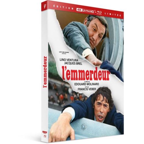 L'Emmerdeur (1973) d'Édouard Molinaro attendu le 14 février 2026 en 4K Ultra HD Blu-ray