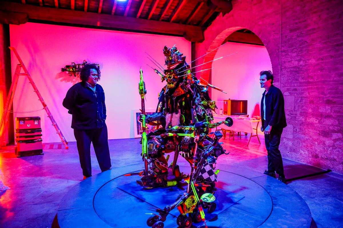 L’exposition « Rammellzee, Alphabeta Sigma (Face B) » est à découvrir jusqu’au 15 avril au CAPC musée d’art contemporain à Bordeaux.