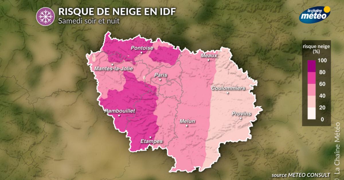 Neige à Paris et en Île-de-France ce soir et cette nuit : les dernières prévisions
