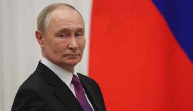 Le président russe Vladimir Poutine, le 4 novembre 2025 à Moscou