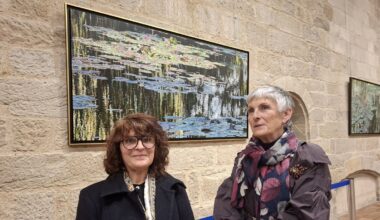 Avant-première à Figeac : la peintre Laurence Saunois dévoile dix tableaux exceptionnels inspirés du jardin de Monet avant une tournée des musées américains