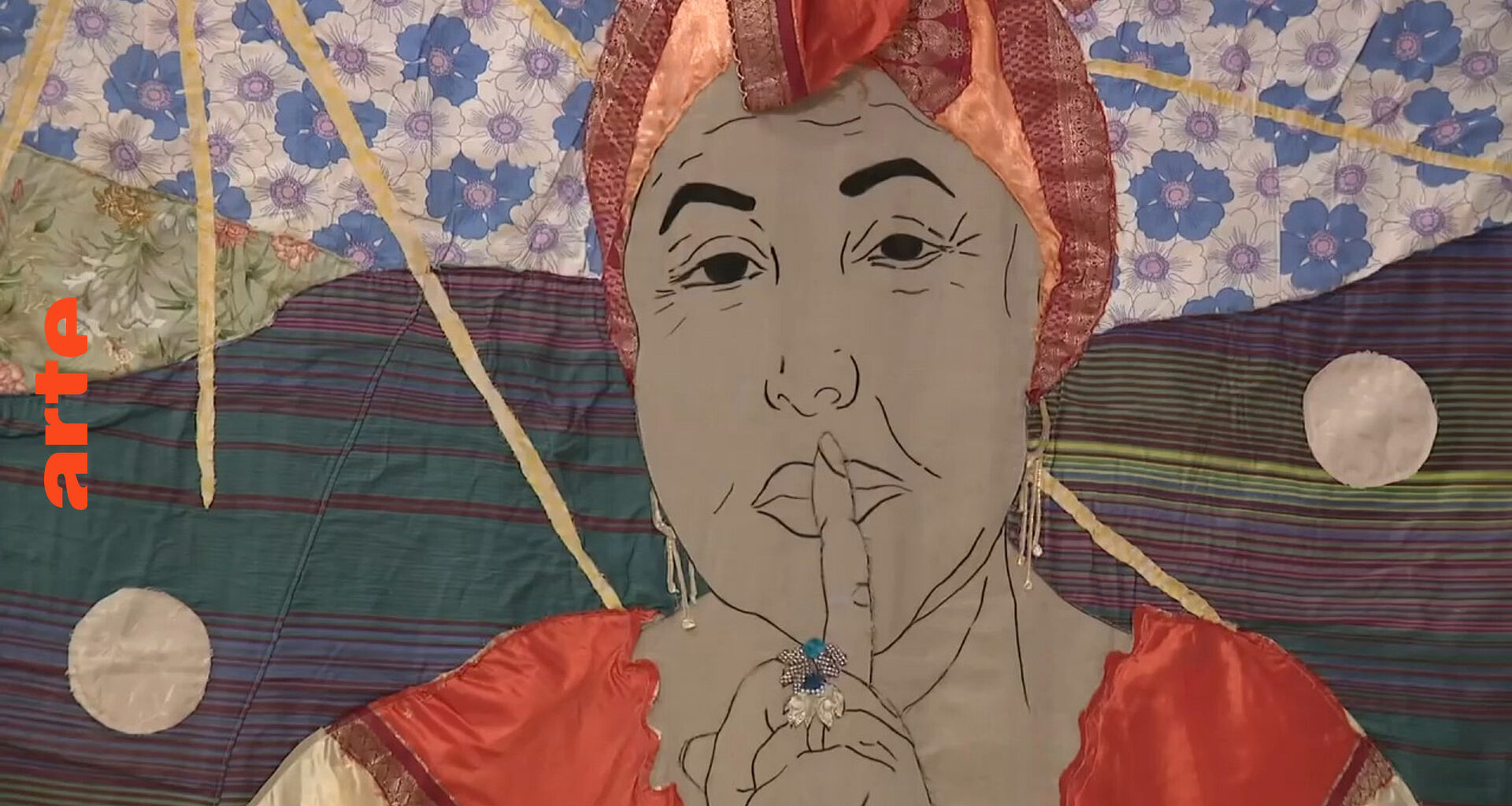 Les peintures textiles de Małgorzata Mirga-Tas - Regarder l’émission complète