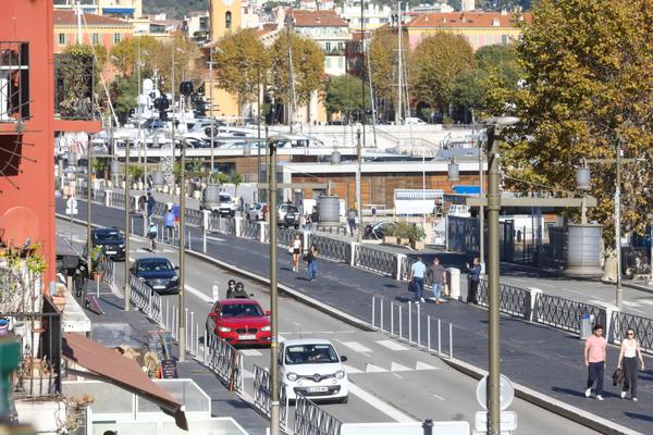 Le quai Lunel au port de Nice retrouvera son double sens de circulation.