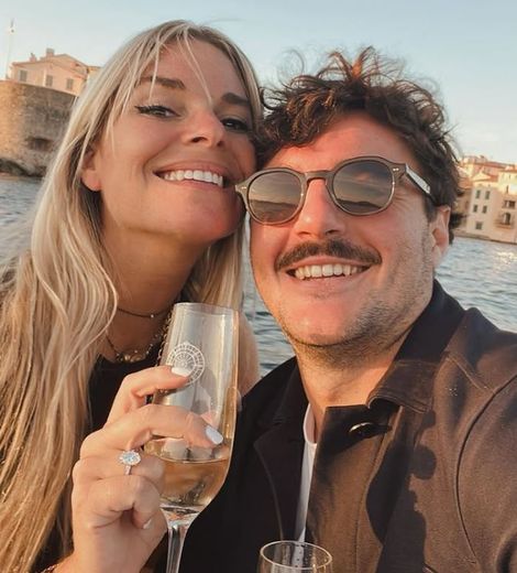 Sophie Tapie et Baptiste Germain.