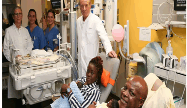 25 personnes mobilisées lors d'un accouchement exceptionnel de quintuplés en Allemagne