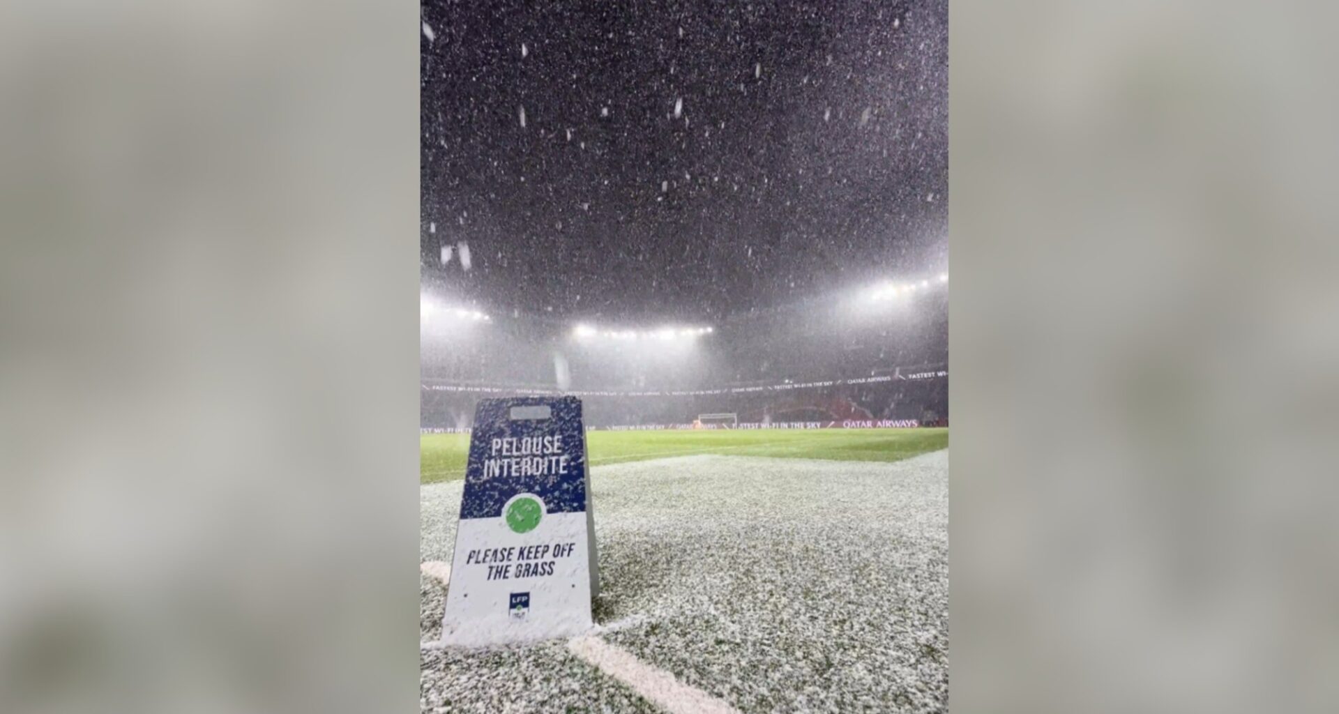 les images de la neige tombée dans la nuit sur la France