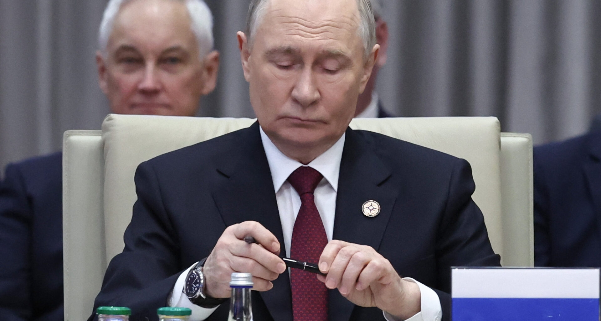 Vladimir Poutine assure que la Russie n'a "pas l'intention d'attaquer l'Europe"